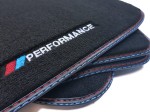 Dywaniki do BMW X4 F26 14-18  welurowe Premium + haft PERFORMANCE