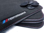 AMB dywaniki do BMW 3 E93 Cabrio 07-13 welurowe Premium + haft PERFORMANCE