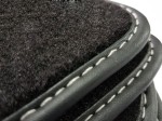 Dywaniki do MAZDA 3 I BK 03-09  welurowe samochodowe Premium