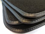 Dywaniki do DODGE CHARGER 2010-2023 welurowe Premium  czarne