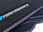Dywaniki do BMW 3 E36 CABRIO 93-99 welurowe Premium + haft PERFORMANCE